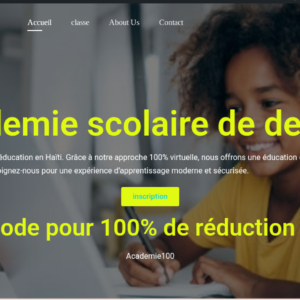 Création de Site Web Professionnel pour Formation & Cours en Ligne